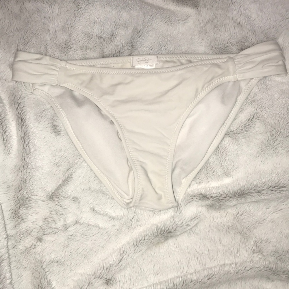 White Jessica Simpson bathing suit bottoms!